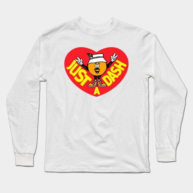 Matty Chef Canada Matheson Logo Orange Just A Dash Heart Long Sleeve T-Shirt by Loweryo Judew